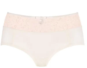 Playtex Knickers | Ideal Beauty Lace Brief - White Blush
