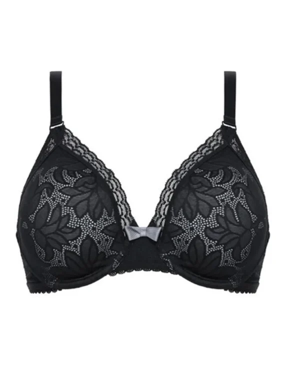 Playtex Bras | Invisible Elegance Foulard Full Cup Bra - Black