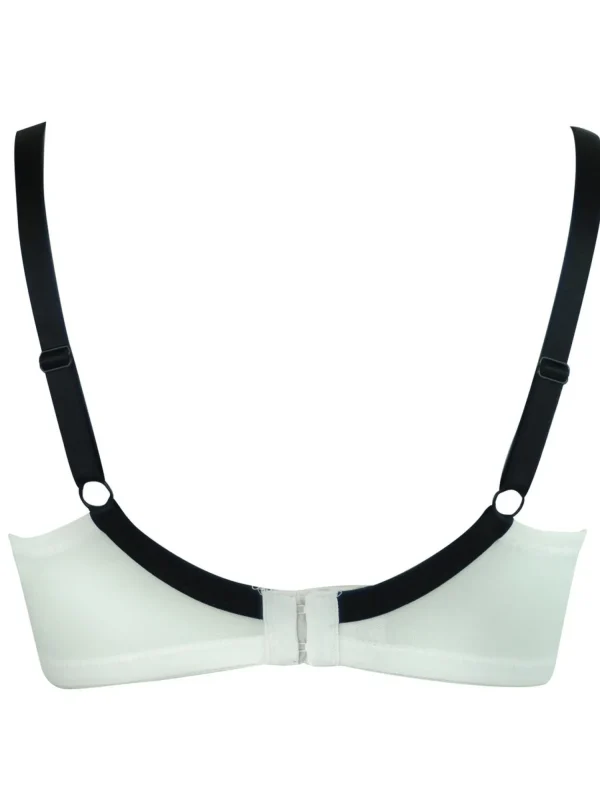 Pour Moi Bras | Boudoir Underwired Bra - Oyster/Black