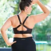 Pour Moi Bras | Energy Non Wired Sports Bra - Black/Slate