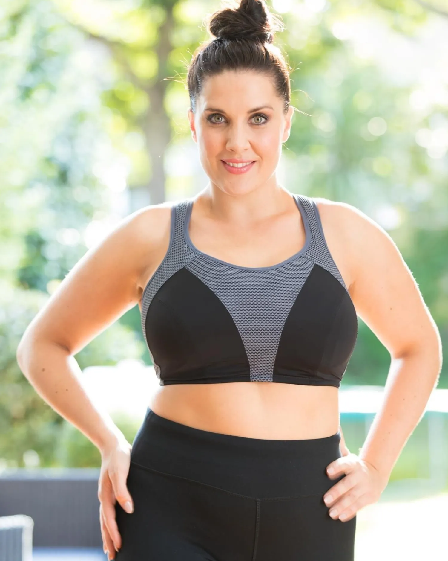 pour_moi_energy_non_wired_2.webp Pour Moi Bras | Energy Non Wired Sports Bra - Black/Slate