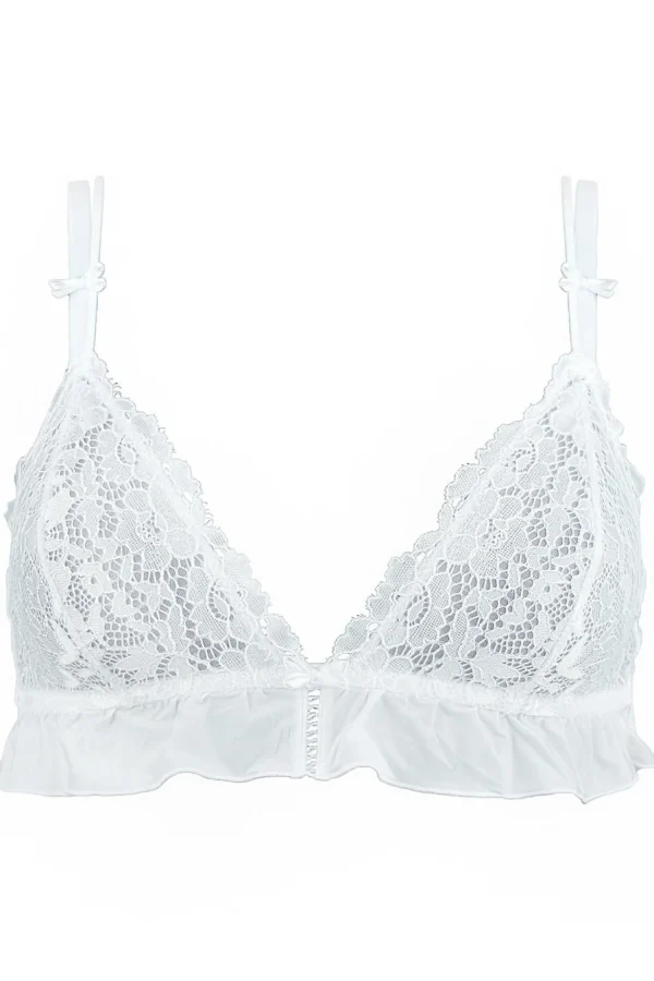 Pour Moi Bras | Fever Bralette - White