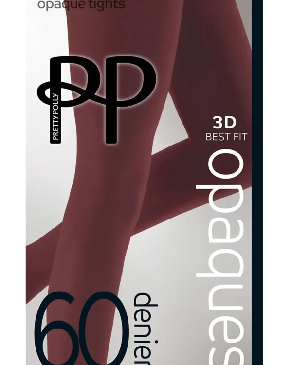 Pretty Polly Tights | 60 Denier Coloured Opaque Tights - Cinnamon