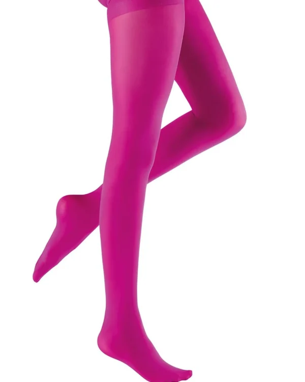 Pretty Polly Tights | 60 Denier Coloured Opaque Tights - Raspberry