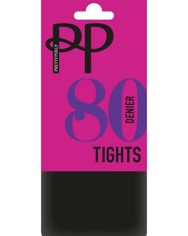 Pretty Polly Tights | 80 Denier Tights - Black