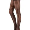 Pretty Polly Tights | Cubist Chevron Pattern Tights