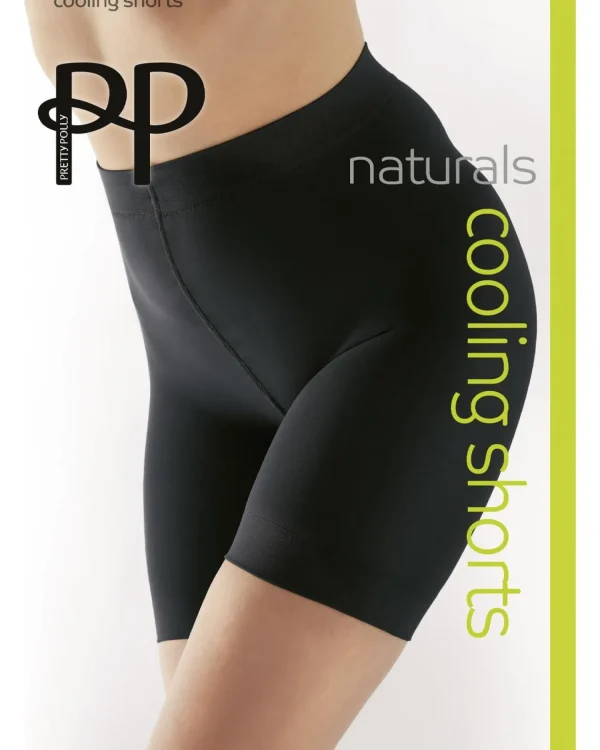 Pretty Polly Tights | Natural Cooling Shorts - Black