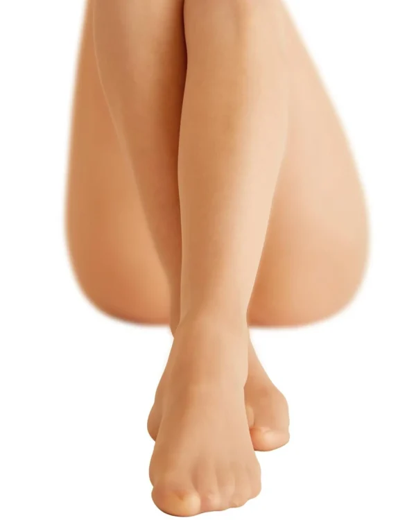 Pretty Polly Tights | Ultra Sheer Sandal Toe Tights - Golden Glow