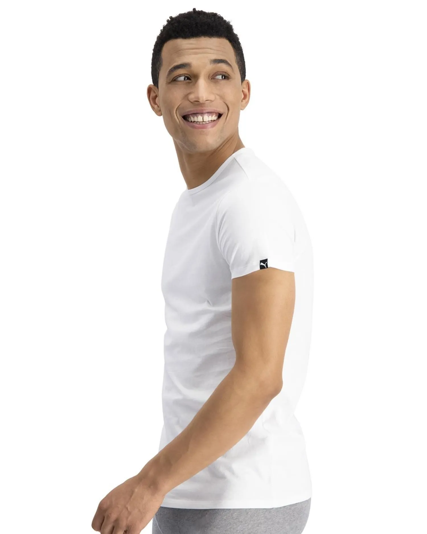 puma__pack_cotton_round_n_1-1.webp Men Puma 2 Pack Cotton Round Neck T-Shirts - White