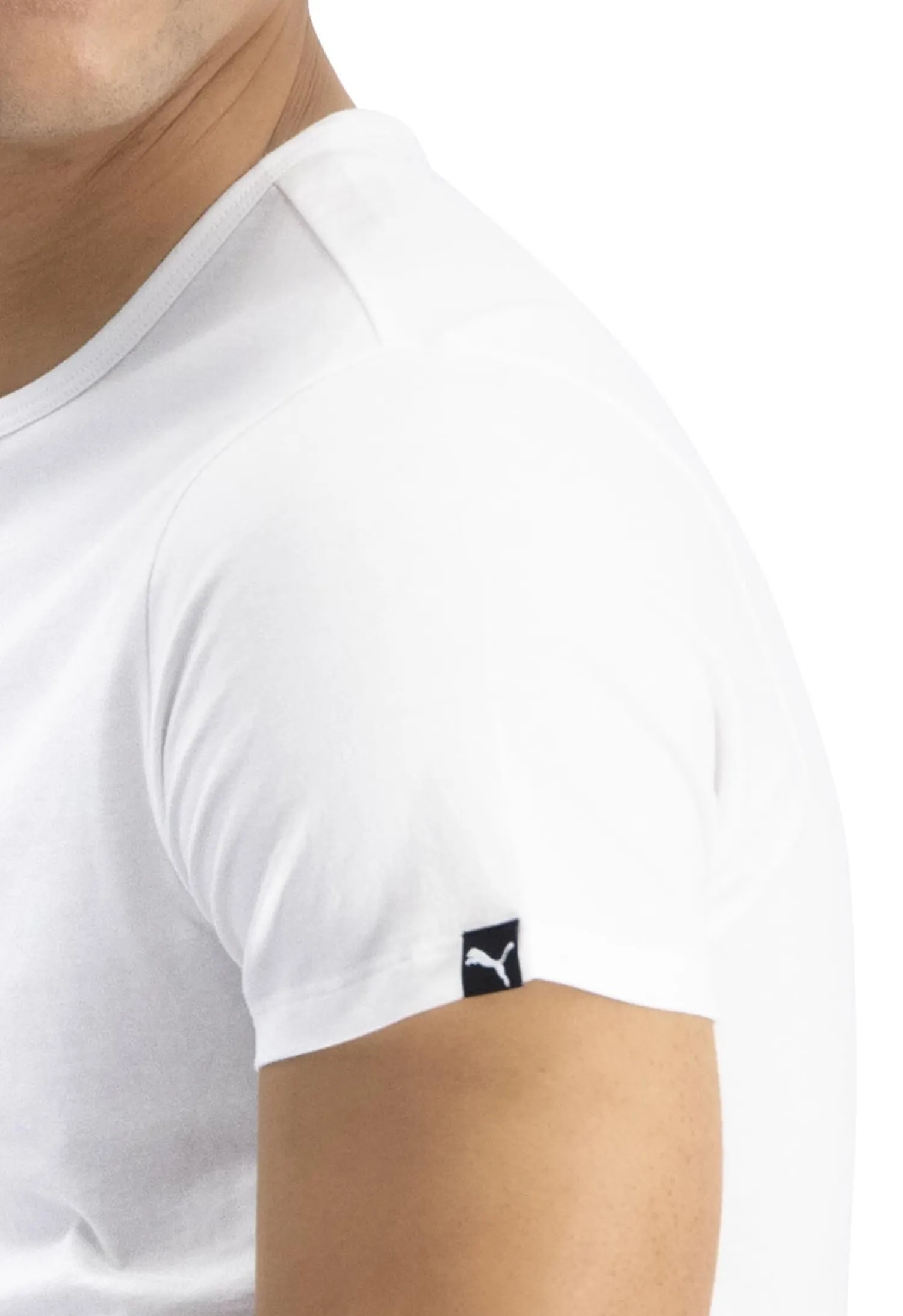 puma__pack_cotton_round_n_4-1.webp Men Puma 2 Pack Cotton Round Neck T-Shirts - White