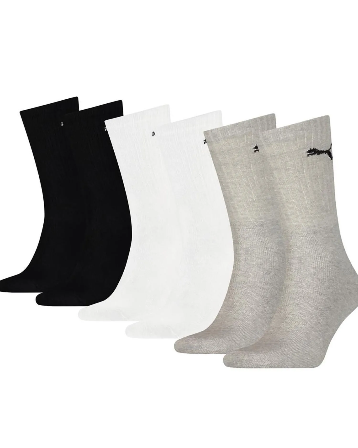 puma__pack_crew_socks__gr_0-1.webp Men Puma 6 Pack Crew Socks - Grey/White/Black