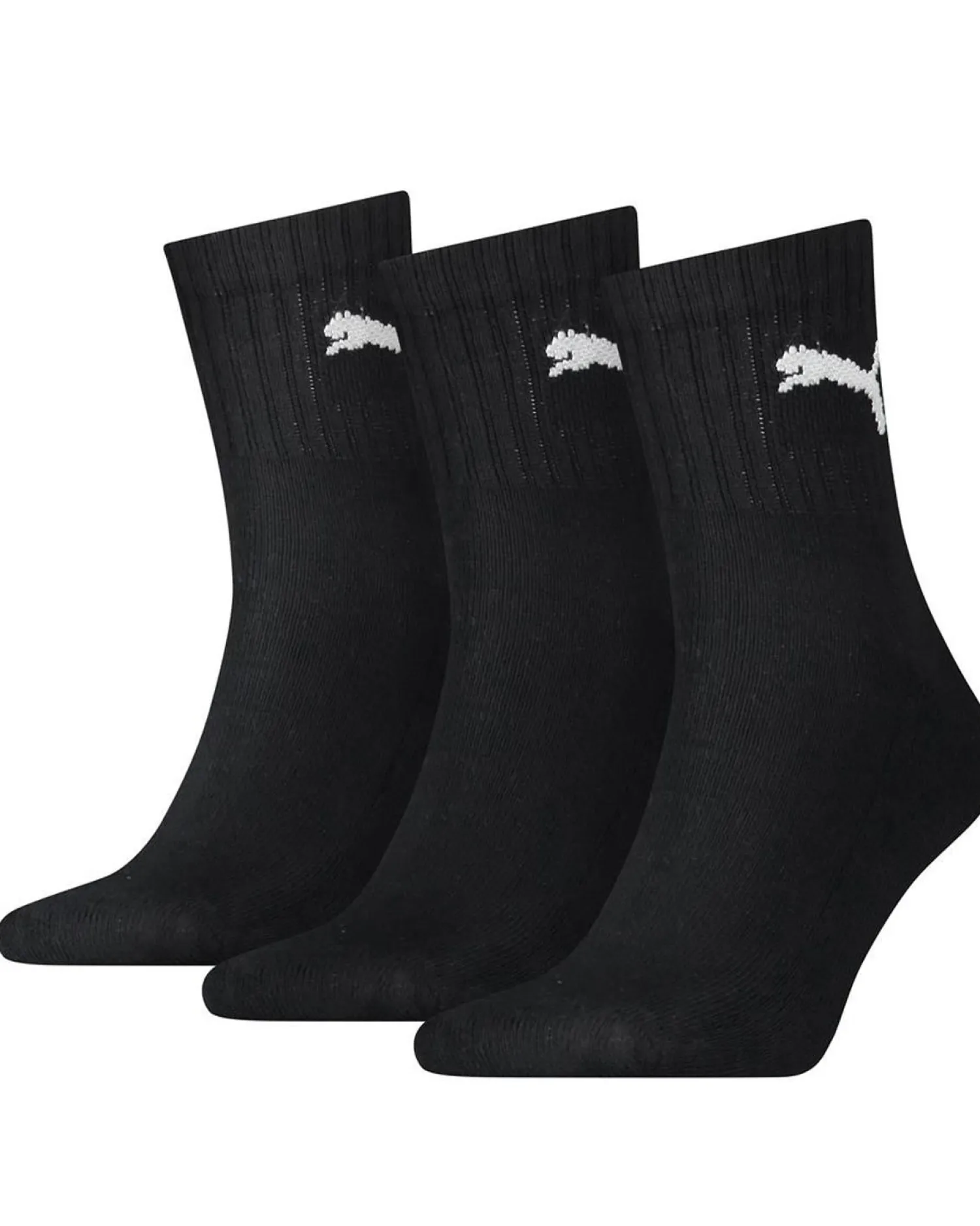 puma__pack_short_crew_soc_0.webp Men Puma 3 Pack Short Crew Socks - Black