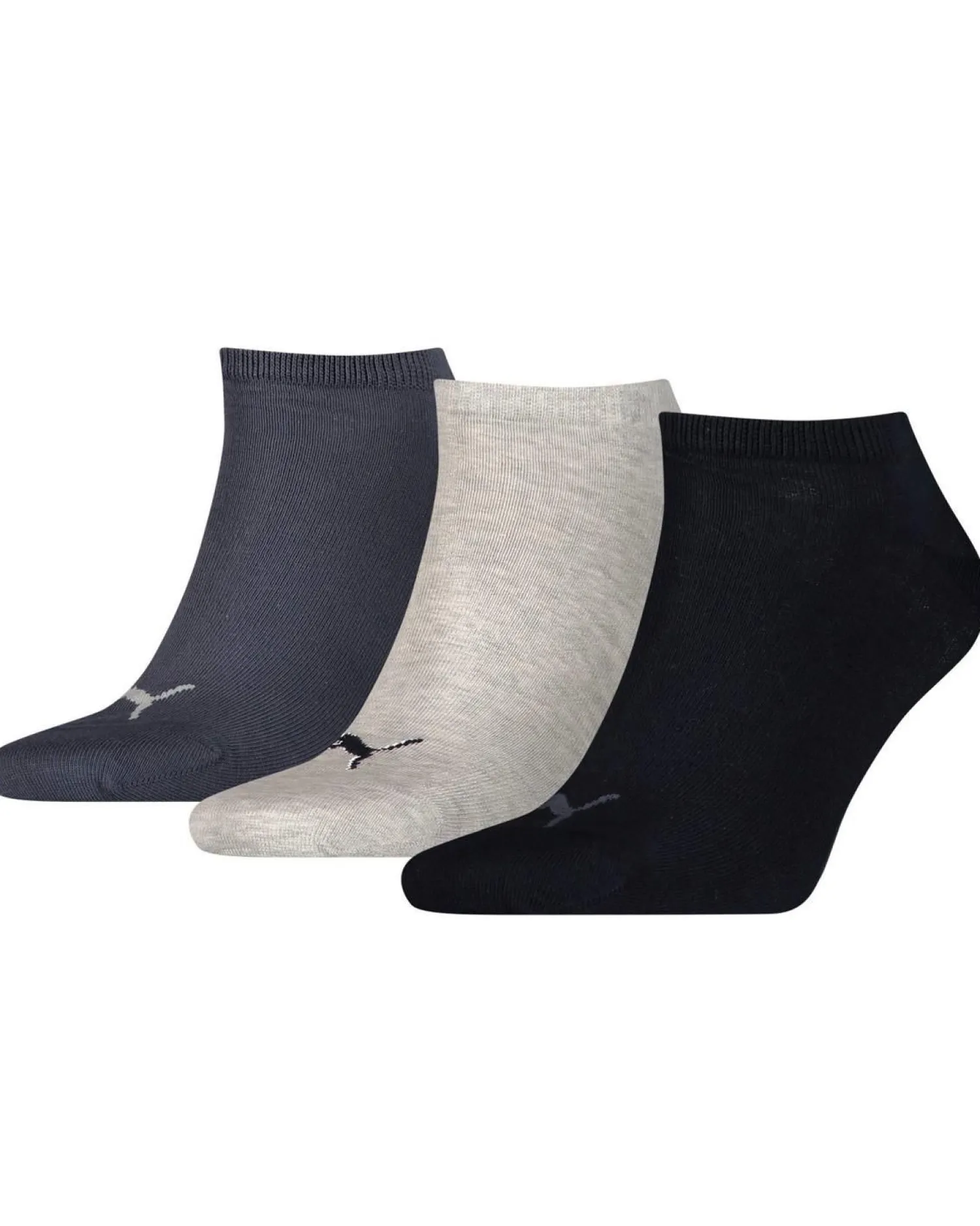 puma__pack_sneaker_socks__0-2.webp Men Puma 3 Pack Sneaker Socks - Navy/Grey/Nightshadow Blue