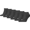 Men Puma 6 Pack Sneaker Sports Socks - Black