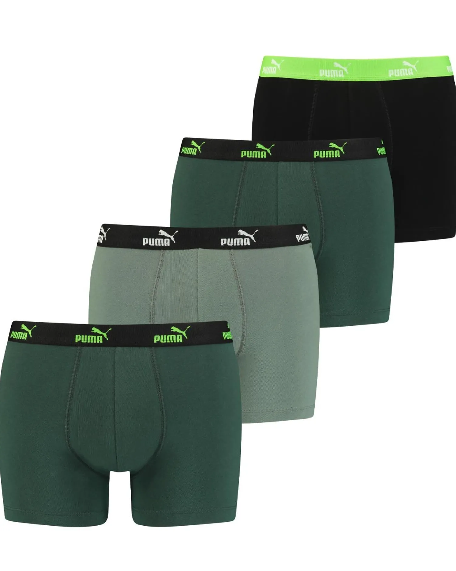 puma__pack_solid_boxer_sh_1-1.webp Men Puma 4 Pack Solid Boxer Short - Green Combo