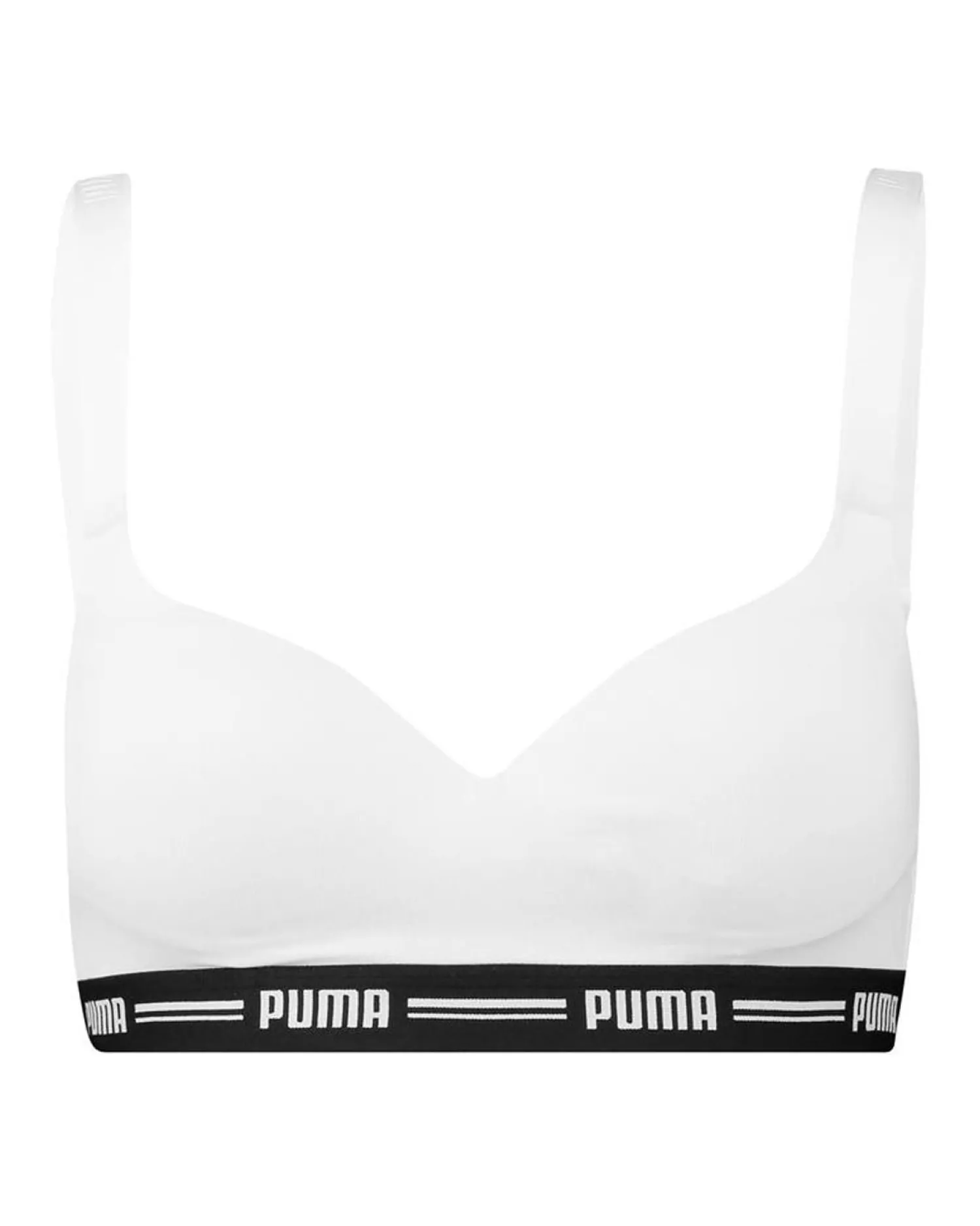 puma_iconic_padded_sports_0-2.webp Puma Bras | Iconic Padded Sports Bra - White