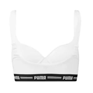 Puma Bras | Iconic Padded Sports Bra - White