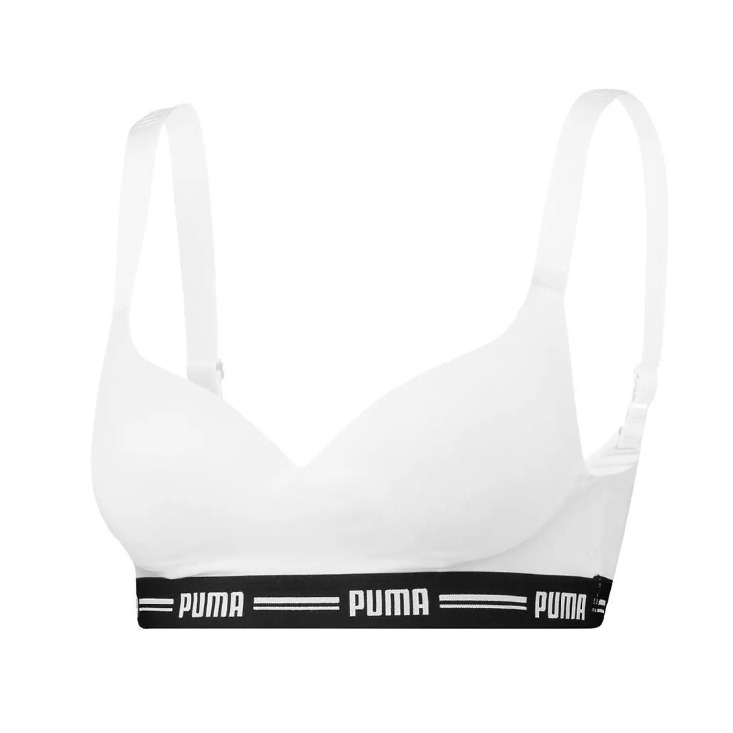 puma_iconic_padded_sports_2-2.webp Puma Bras | Iconic Padded Sports Bra - White