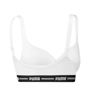 Puma Bras | Iconic Padded Sports Bra - White