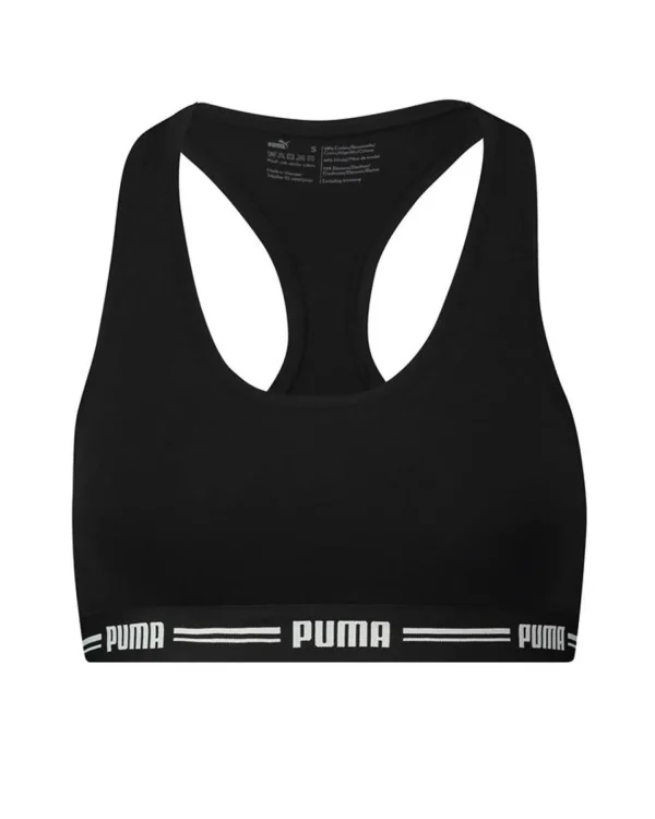 * Bras | Puma Iconic Racer Back Sports Bra - Black