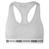 * Bras | Puma Iconic Racer Back Sports Bra - Grey Melange