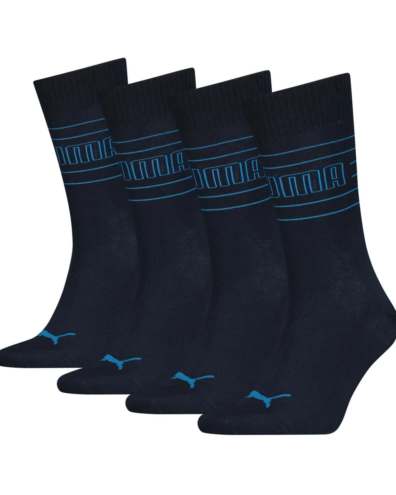 puma_mens__pack_crew_sock_0.webp Men Puma Mens 4 Pack Crew Socks - Navy