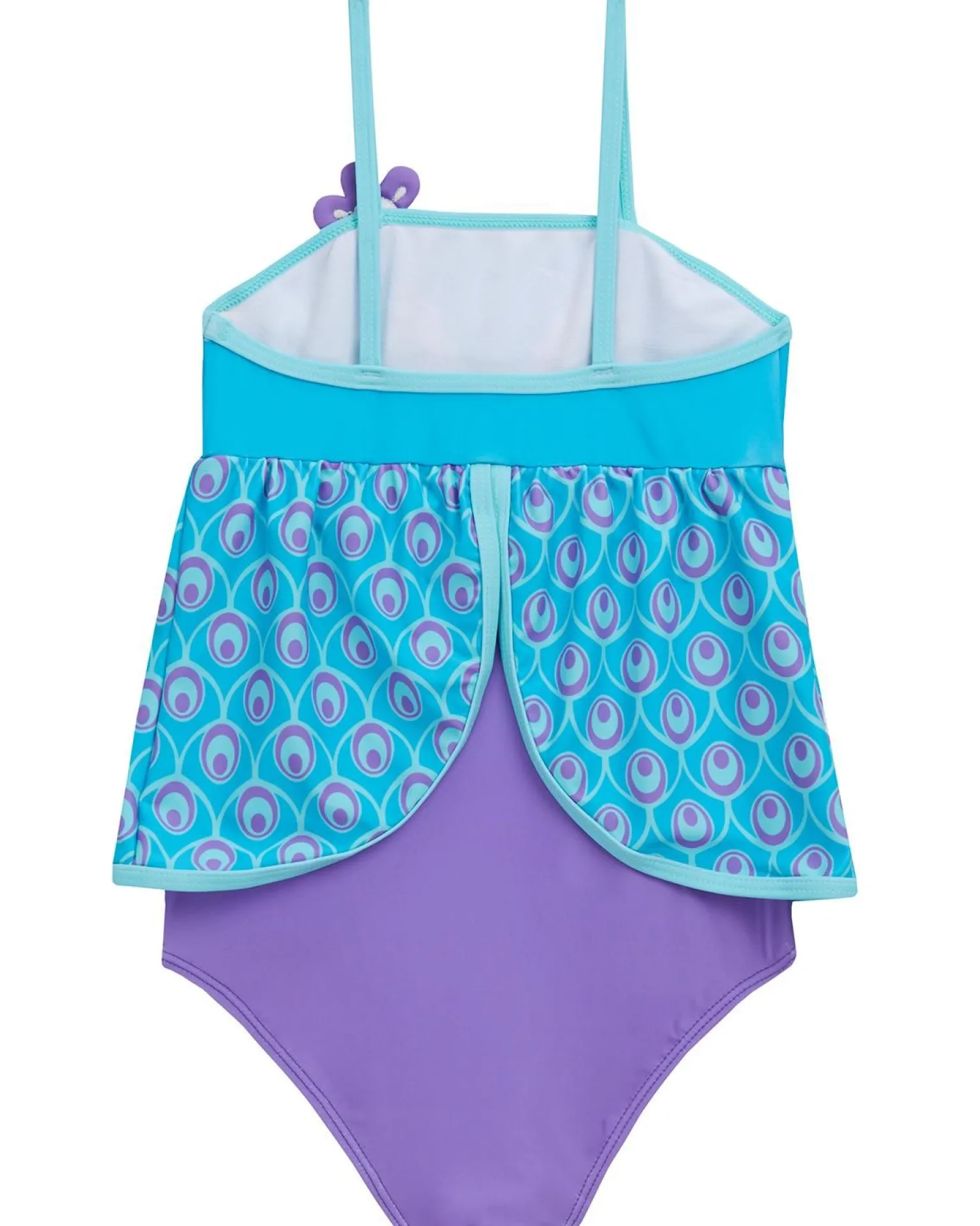 red_melon_girls_novelty_s_0.webp Kids Red Melon Girls Novelty Swimsuit - Blue Peacock