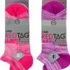 RedTag Socks | Womens 6 Pack Sport Trainer Socks - Space Dye Mix