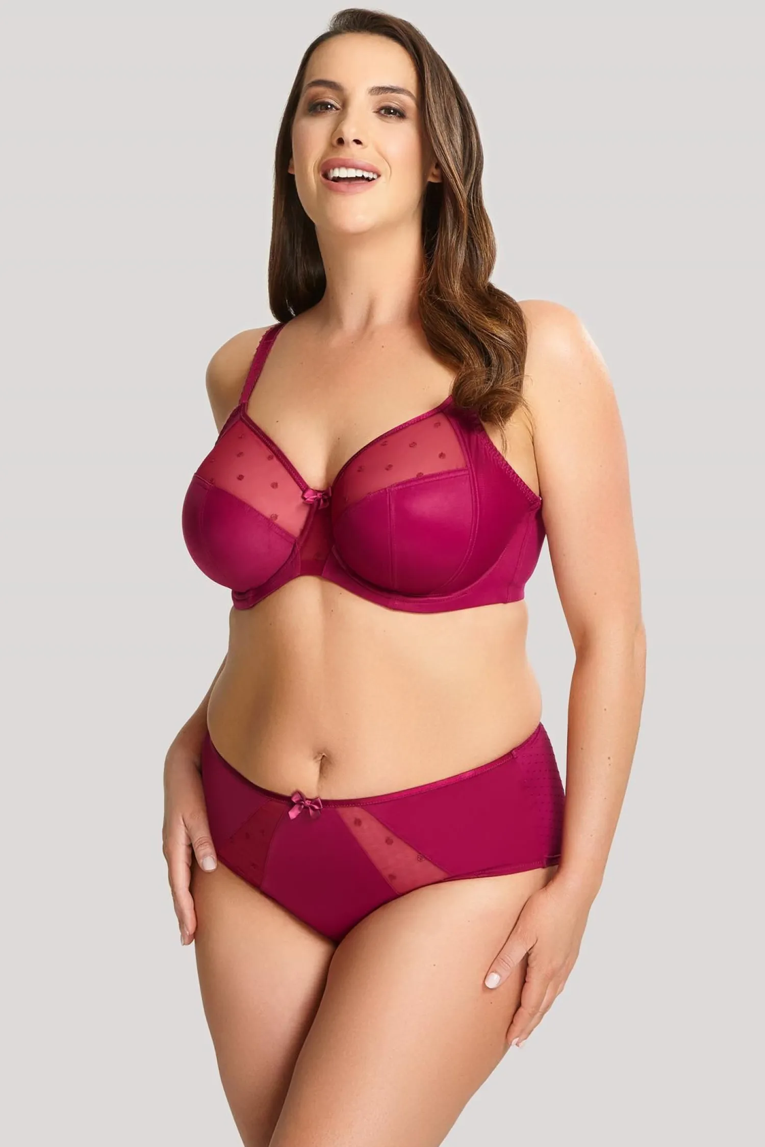 sculptresse_candi_underwi_1.webp Sculptresse Bras | Candi Underwired Full Cup Bra - Cassis