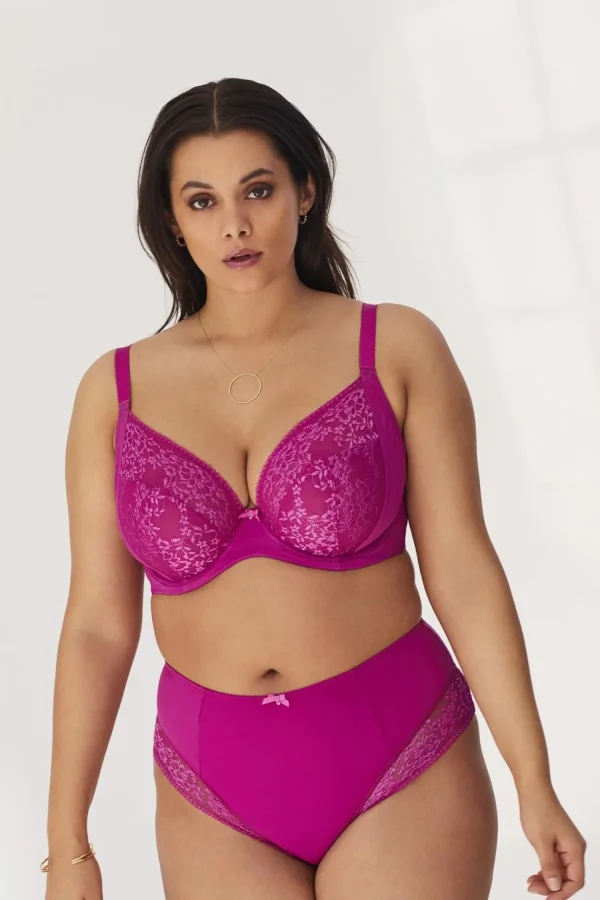 Sculptresse Bras | Roxie Plunge Underwired Bra - Orchid