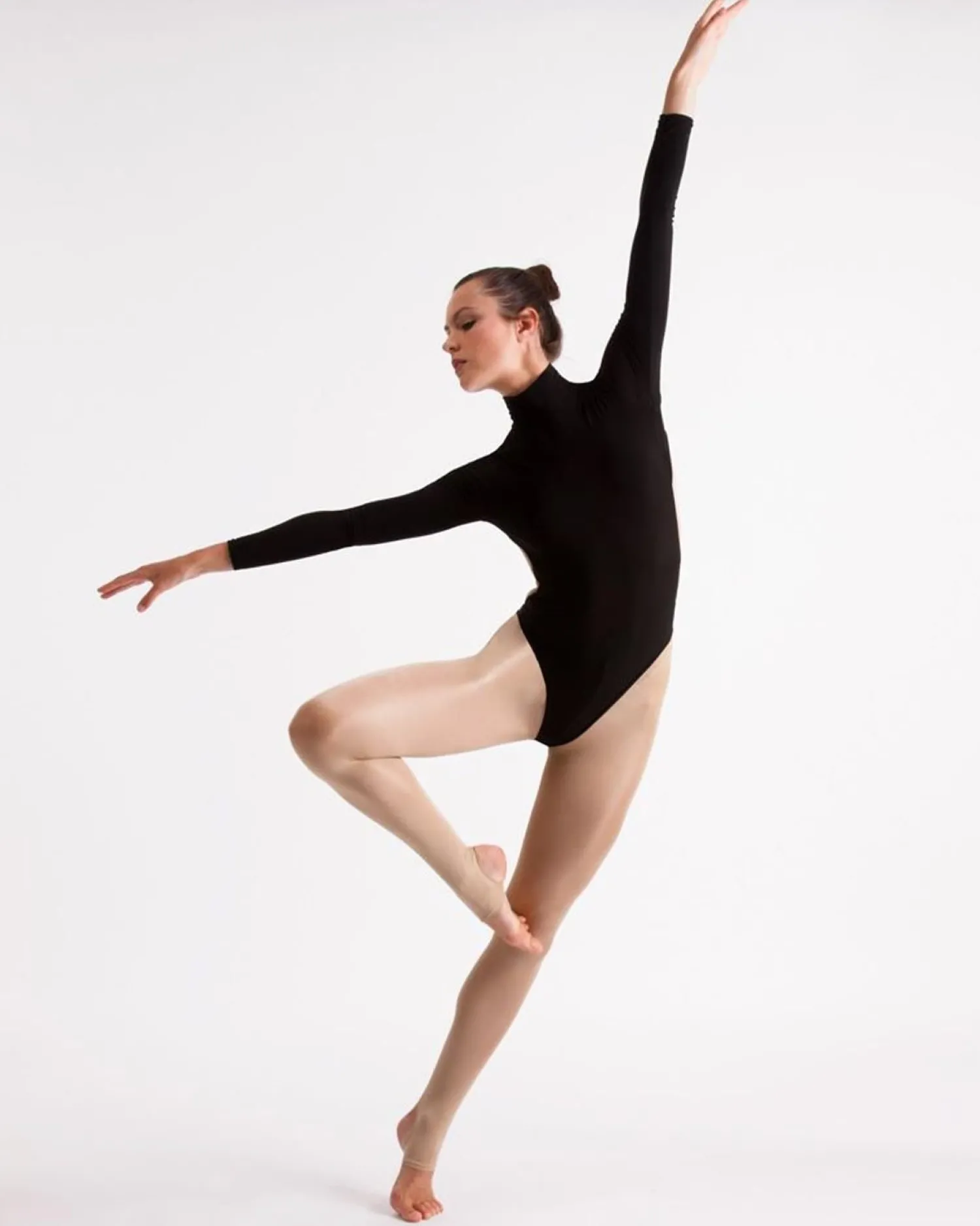 silky_dance_womens_shimme_3-1.webp Silky Tights | Dance Womens Shimmer Stirrup Tights - Light Toast