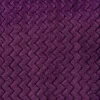 Slenderella Dressing Gowns | 46" Chevron Embossed Fleece Wrap Dressing Gown - Purple