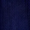 Slenderella Dressing Gowns | 46" Chevron Embossed Fleece Button Dressing Gown - Navy