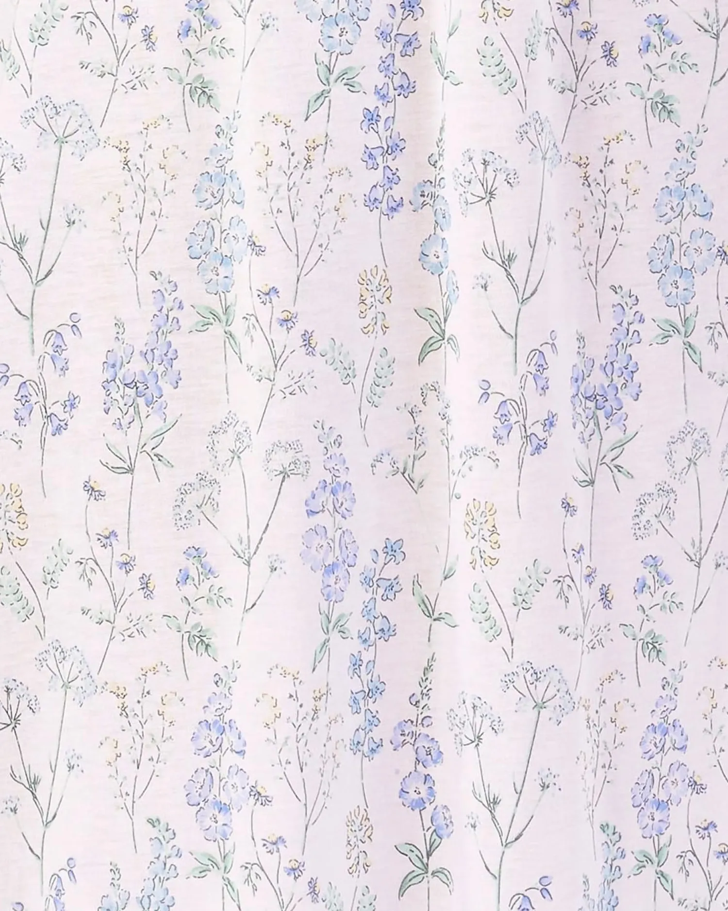 slenderella_floral_meadow_1.webp Slenderella Pyjamas | Floral Meadow V-Neck Short Sleeve Jersey Pyjamas - Blue