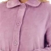 Slenderella Dressing Gowns | Mini Waffle Button Dressing Gown - Heather