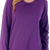Slenderella Pyjamas | Purple Check Long Sleeve Pyjamas