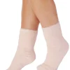 Slenderella Socks | Soft Fluffy Bed Socks - Pink