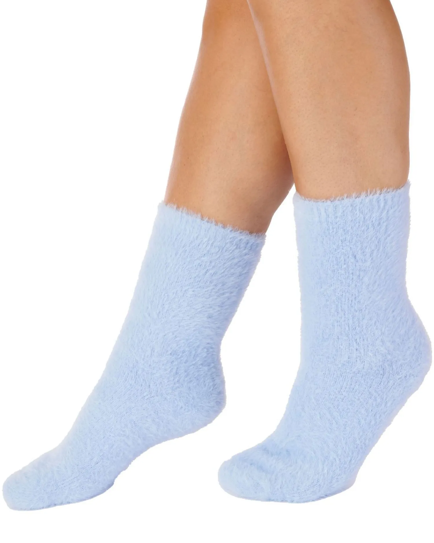 slenderella_soft_fluffy_b_0.webp Slenderella Socks | Soft Fluffy Bed Socks - Blue