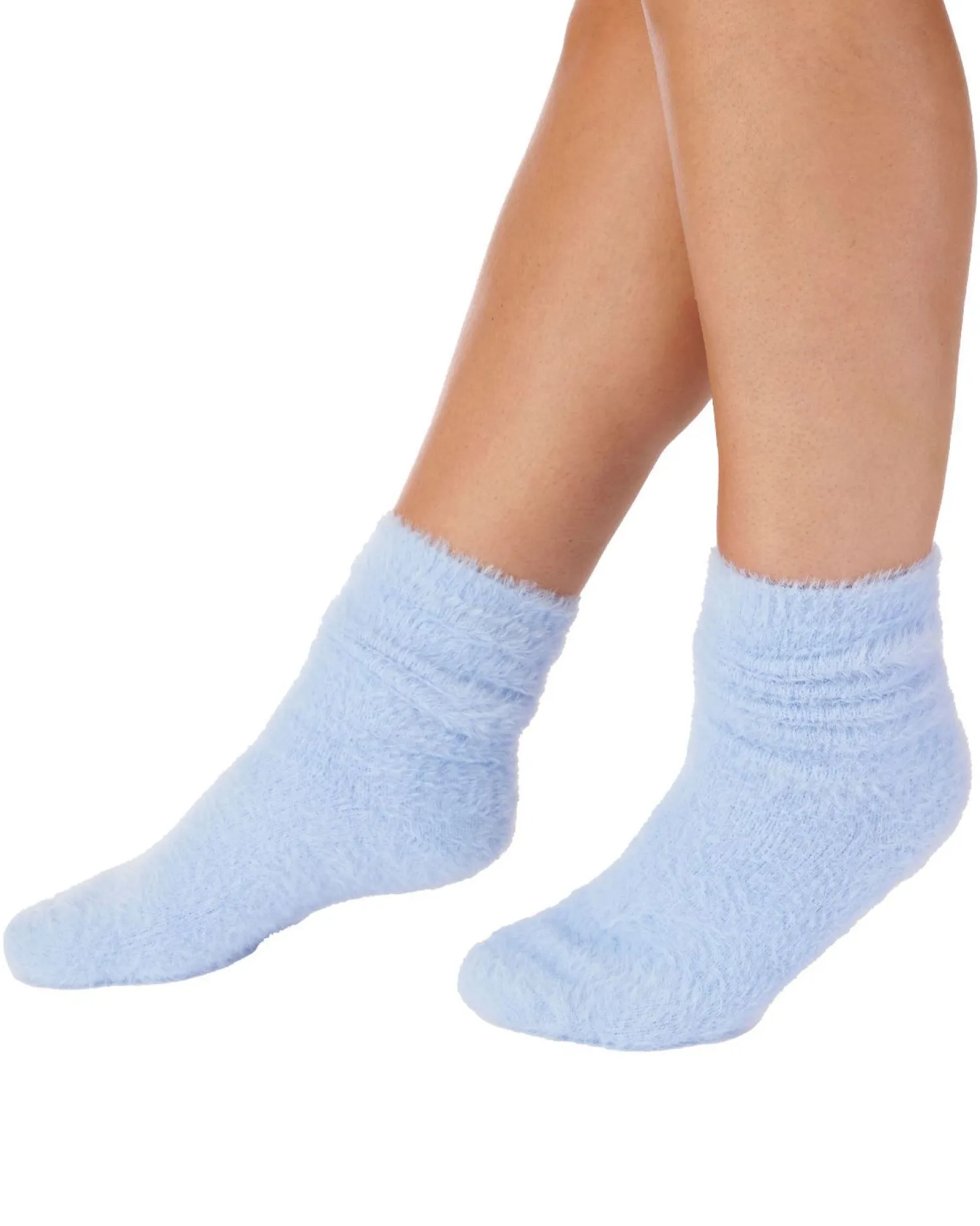 slenderella_soft_fluffy_b_1.webp Slenderella Socks | Soft Fluffy Bed Socks - Blue
