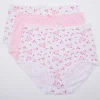 Slenderella Knickers | Slenders By 3 Pack Cotton Full Brief - Pink