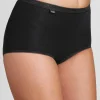 Sloggi Knickers | 4 Pack Basic+ Maxi Brief - Black