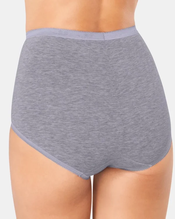 Sloggi Knickers | 4 Pack Basic+ Maxi Brief - Grey