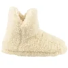 SlumberzzZ Slippers | Teddy Fleece Bootie Slippers - Cream