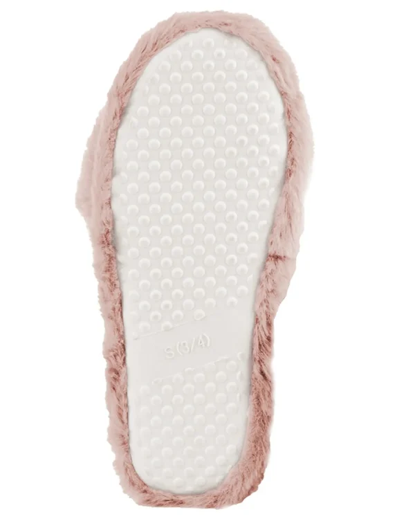 SlumberzzZ Slippers | Teddy Fleece Bootie Slippers - Pink