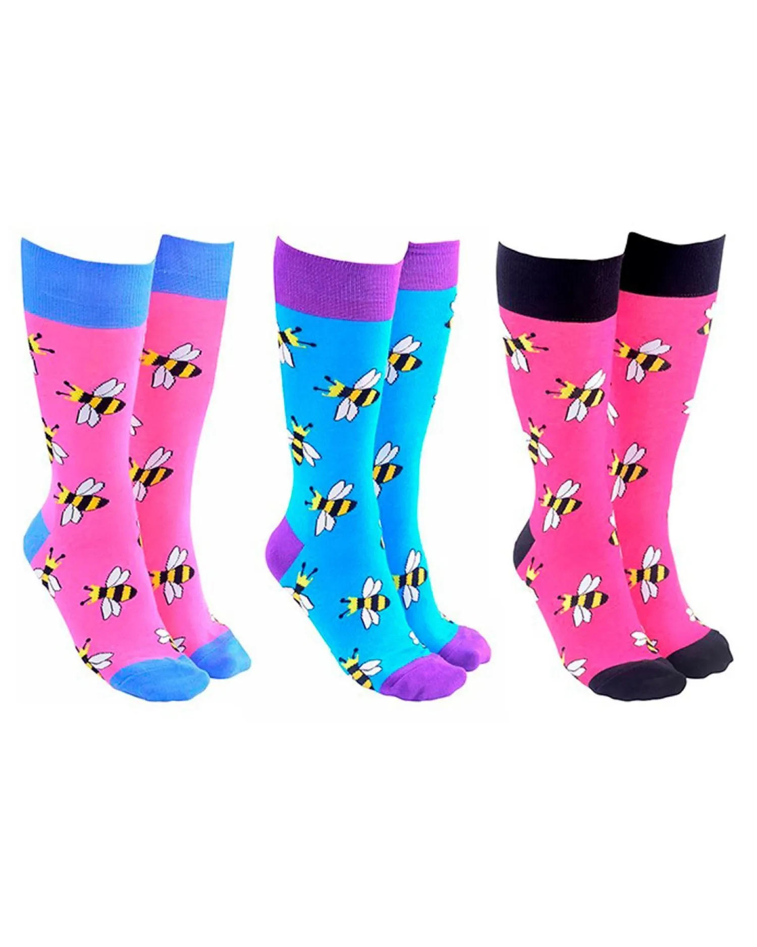 sock_society__pack_bee_so_0.webp Men Sock Society 3 Pack Bee Socks