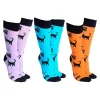 Men Sock Society 3 Pack Black Cat Socks
