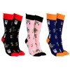 Men Sock Society 3 Pack Owl Socks