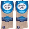 Men SockShop 6 Pairs Mens Gentle Grip Socks - Brown