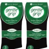 SockShop Socks | 6 Pairs Womens Gentle Grip Bamboo Socks - Black
