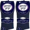SockShop Socks | 6 Pairs Womens Gentle Grip Socks - Navy